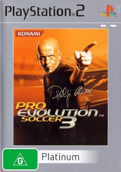 Konami Pro Evolution Soccer 3 Platinum Refurbished PS2 Playstation 2 Game